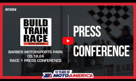 Video: Royal Enfield Build. Train. Race. Press Conference After Race One From Barber Motorsports Park